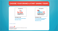 Desktop Screenshot of farxigasavingsrx.com